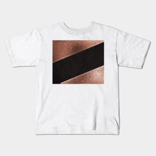 Leather and lattes Kids T-Shirt